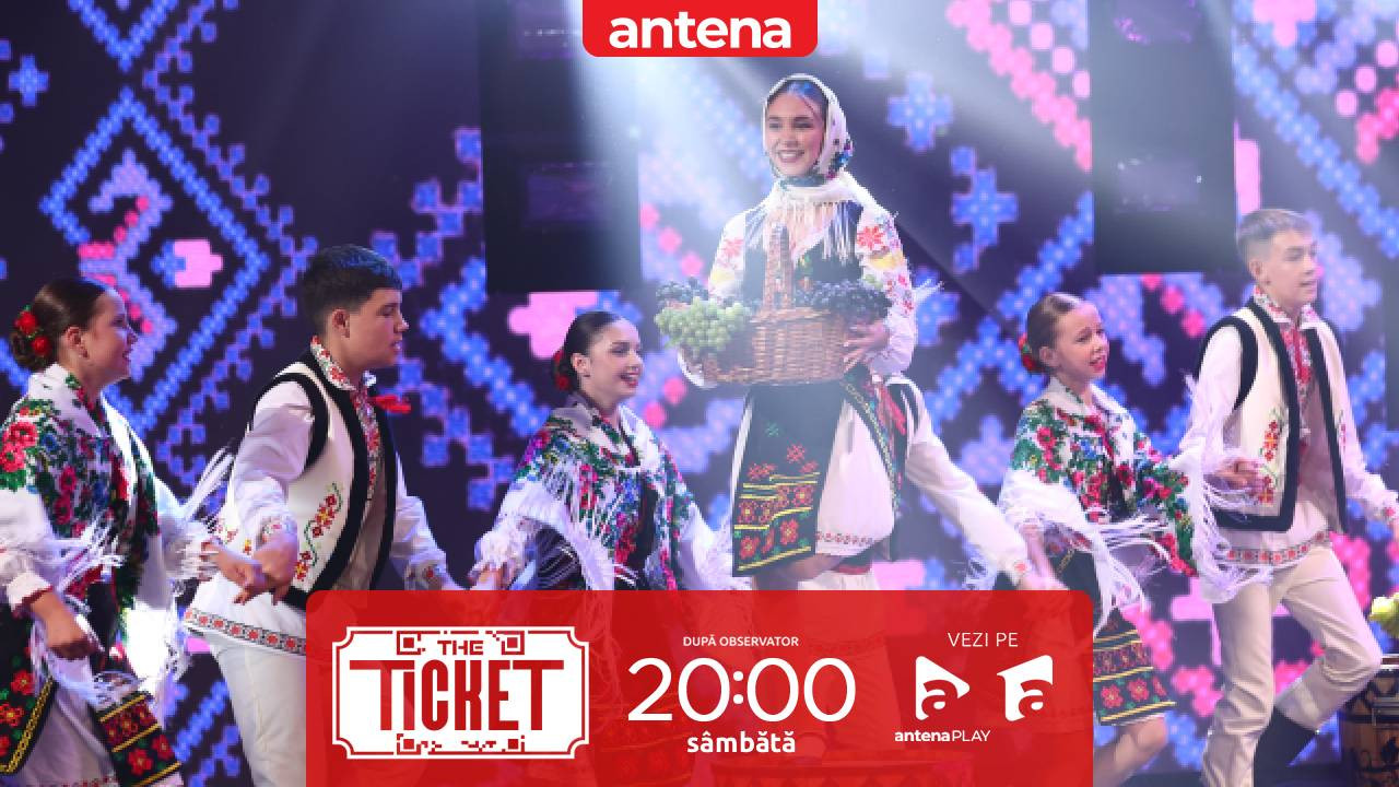 The Ticket, Sezonul 1, 6 septembrie 2025. Ansamblul Voiniceasca aduce pe scenă energia Republicii Moldova prin dans popular