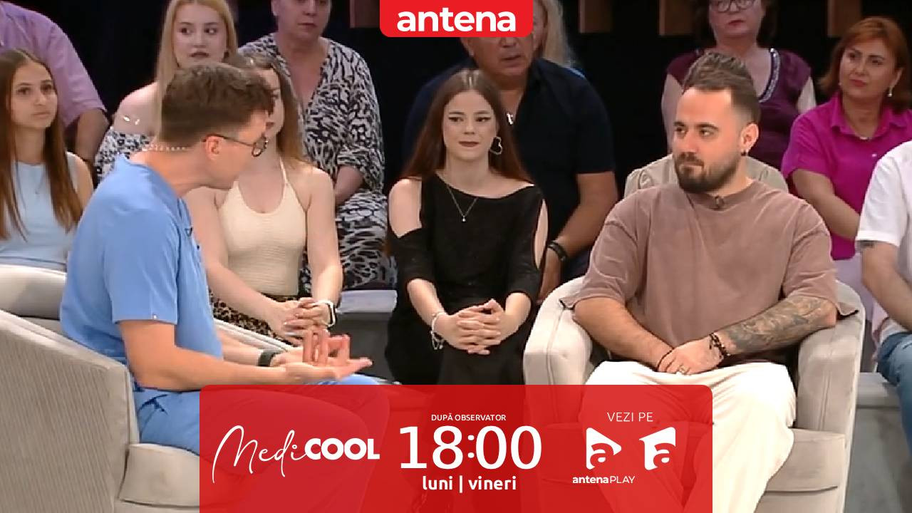 Medicool sezonul 9, 9 septembrie 2025. Atacul de panică, un capitol din viața lui Emi de la Noaptea Târziu: „Au apărut pe la 17 ani”