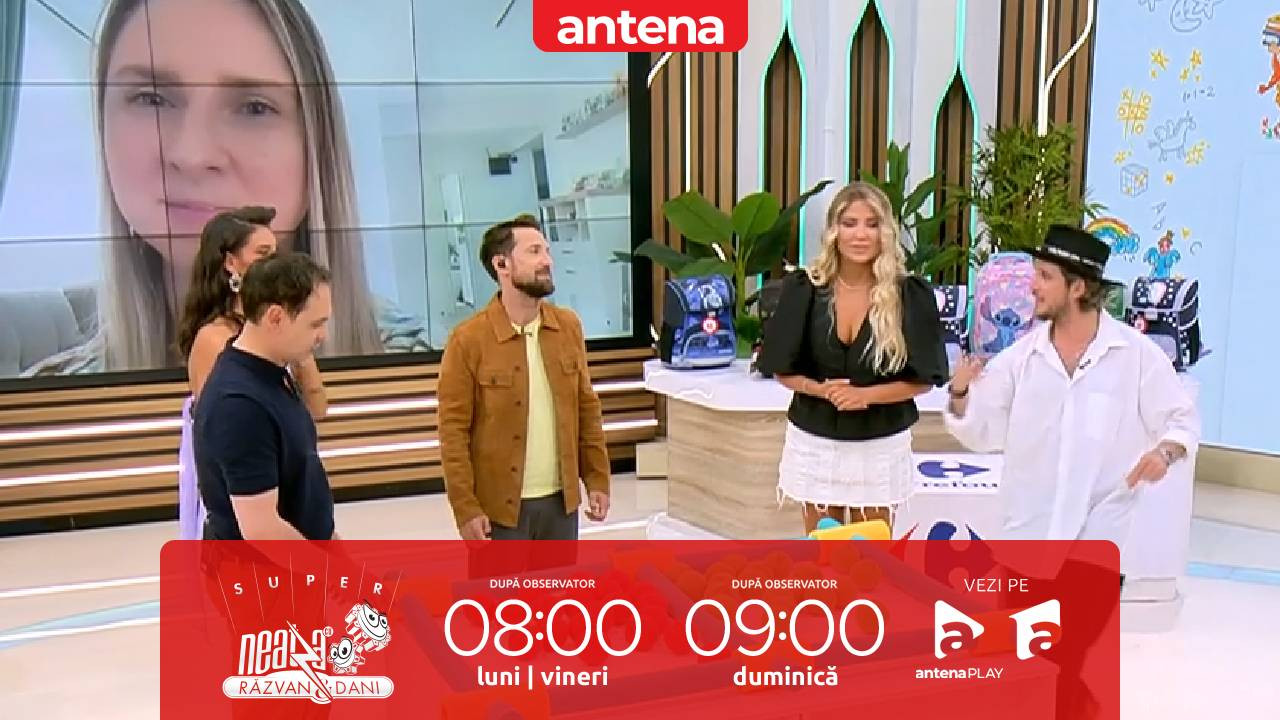 Super Neatza, 10 septembrie 2025. &rdquo;Super Scoala&rdquo;, concurs cu premii pentru cei mici! Ce a c&acirc;știgat Oana Agafiței