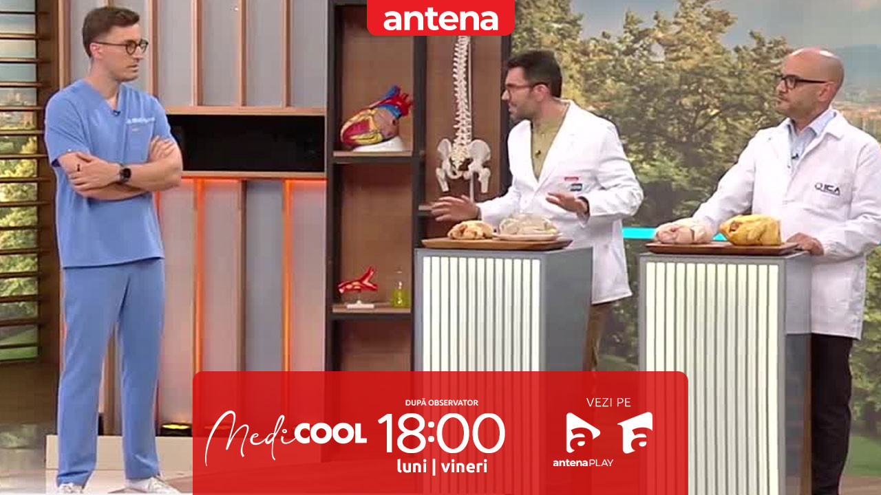 Medicool sezonul 9, 11 septembrie 2025. Cele mai des întâlnite mituri legate de carnea de pui