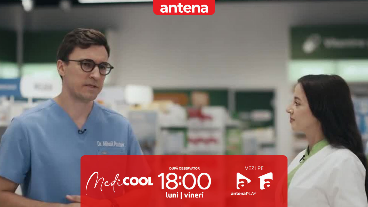 Medicool sezonul 9, 11 septembrie 2025. Care sunt cele mai des întâlnite probleme digestive cu care oamenii vin în farmacie