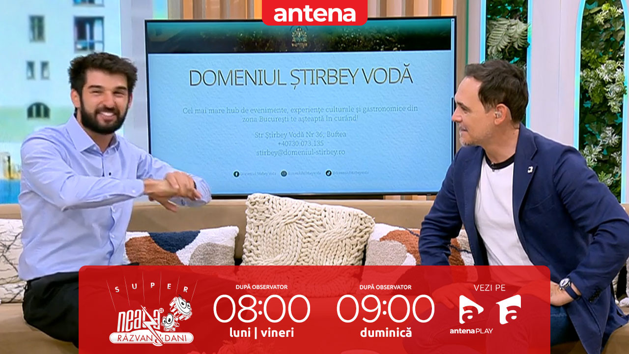 Super Neatza, 12 septembrie 2025. Chef Richard Abou Zaki, surpriză pentru gurmanzi. Ce se &icirc;nt&acirc;mplă la Domeniul Ştirbey