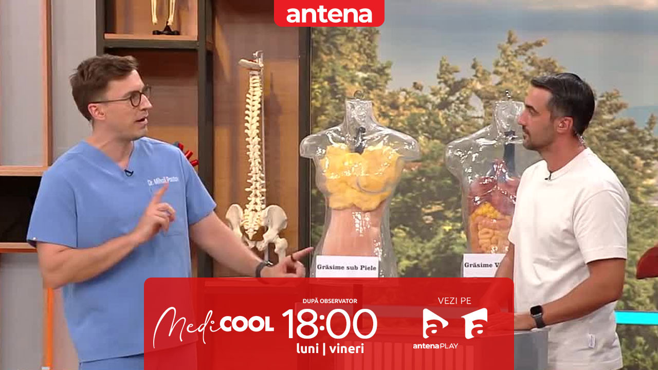 Medicool sezonul 9, 12 septembrie 2025. Ce ne menține si ce ne scapă de colăcelul de pe burtă