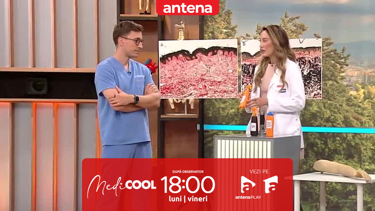 Medicool sezonul 9, 12 septembrie 2025. Urmările mersului la solar. Bronzul, dușman sau prieten pentru piele?