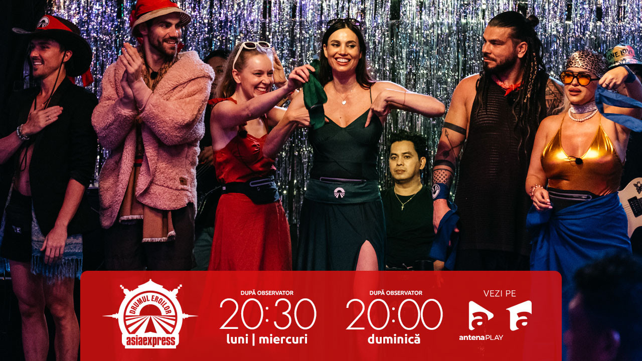 Asia Express, 14 septembrie 2025. Spectacol de karaoke de neuitat! Ce echipă a câștigat Jokerul și prima amuletă a etapei