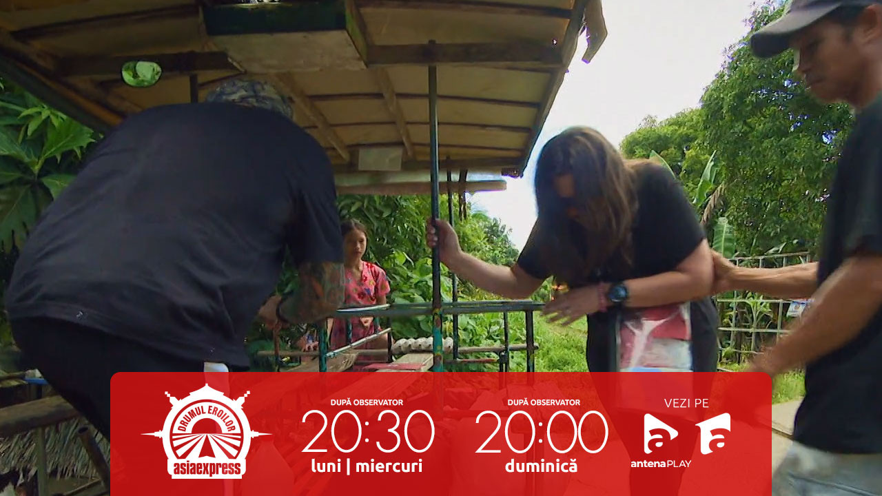 Asia Express, 14 septembrie 2025. Mara Bănică, salvată de un localnic din fața unui tren! Serghei Mizil: Te-a &icirc;mpins de 3 ori