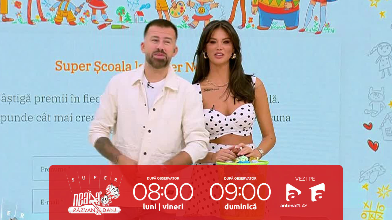Super Neatza, 15 septembrie 2025. &rdquo;Super Școala&rdquo;, concurs cu premii pentru cei mici! Ce a c&acirc;știgat Mirabela Novac