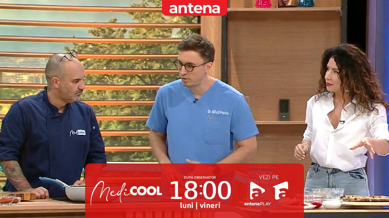 Medicool sezonul 9, 15 septembrie 2025. Combinatii ciudate de ingrediente care pot susține sănatatea