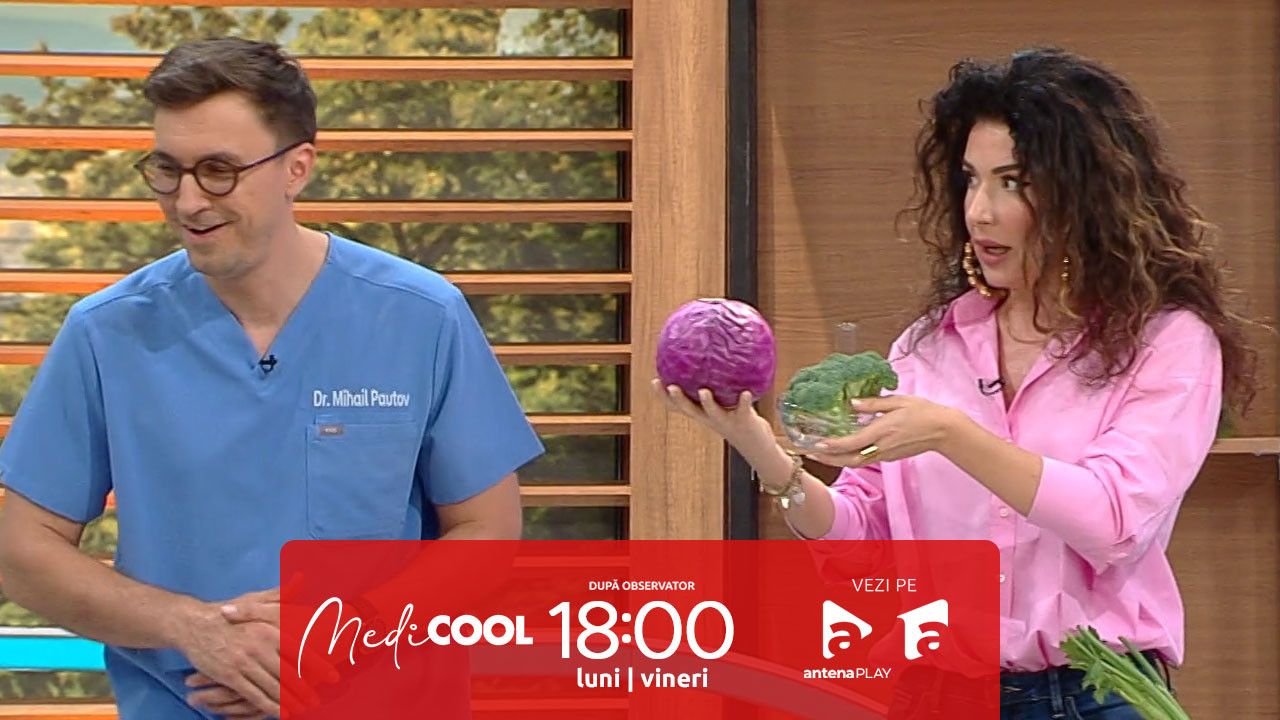 Medicool sezonul 9, 16 septembrie 2025. Ce ingrediente ajută la detoxifierea organismului