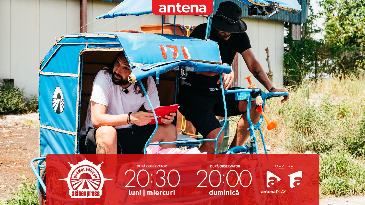 Asia Express, 17 septembrie 2025. Gabi Tamaș a avut parte de un accident dureros, în cursa pentru ultima șansă: ”Era să-mi rup capul”