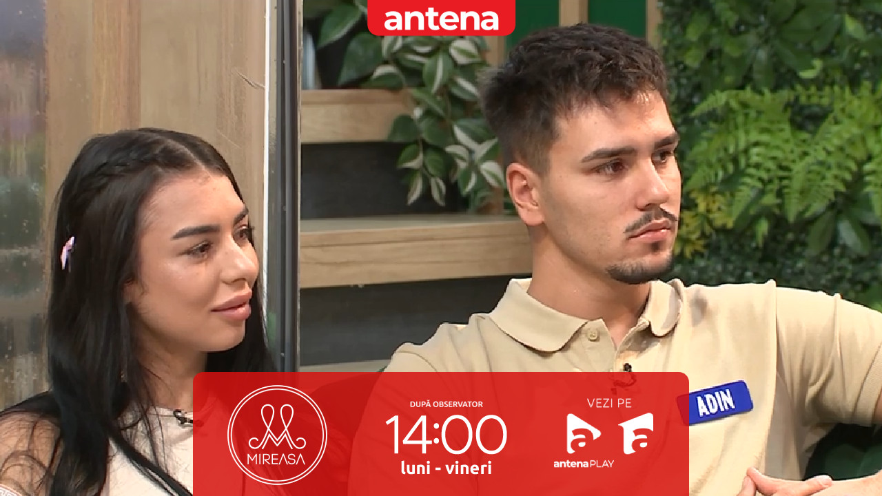 Mireasa sezonul 12, 18 septembrie 2025. Adin mai dă o șansă relației cu Lavinia: Te-ai făcut de râs pe tine, dar și pe mine!