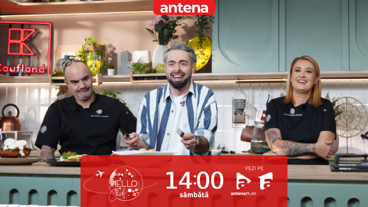 Hello Chef sezonul 10, 20 septembrie 2025. Chef Samuel și Roxana Blenche, o nouă provocare în bucătărie! Ce rețete au de gătit pentru Radu Bucălae