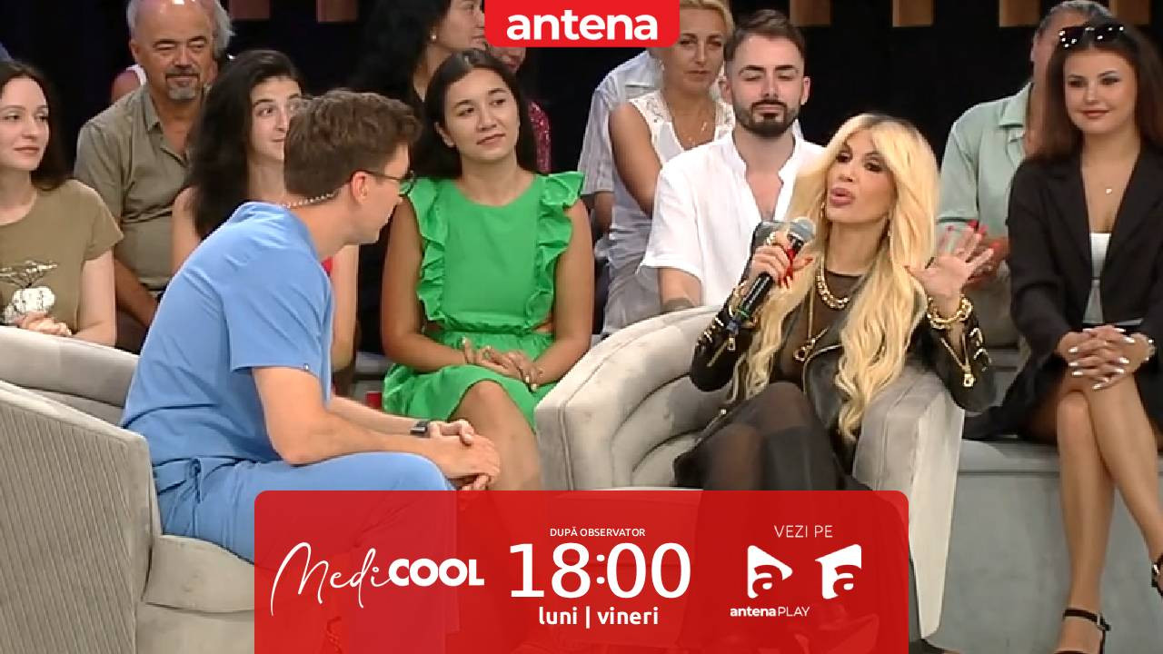 Medicool sezonul 9, 19 septembrie 2025. Povestea de slăbire a Ralucăi Bădulescu! Cum i s-a schimbat viața
