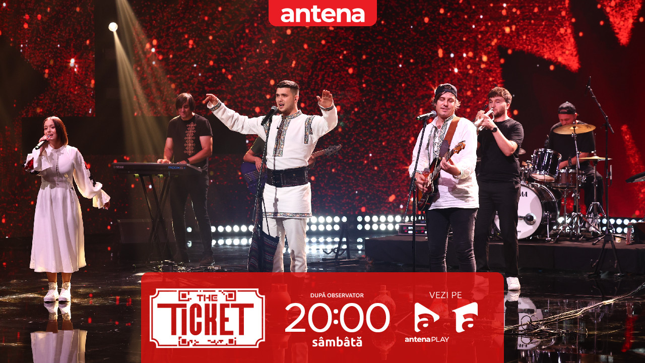 The Ticket, Sezonul 1, 20 septembrie 2025.  Trupa Haiducu a combinat muzica populară cu nuanțe de rock! Juriul a fost impresionat!