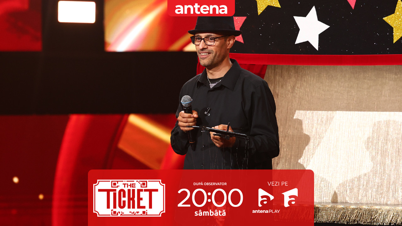 The Ticket, Sezonul 1, 20 septembrie 2025. Ray Mundo a pregătit un spectacol de teatru de păpuși