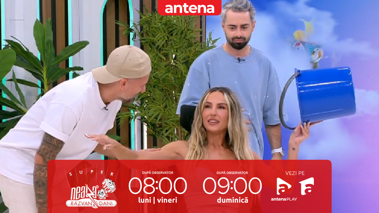 Neatza de Weekend, 21 septembrie 2025. Rubrica "Recorduri de weekend": C&acirc;te rotiri pe scaun cu o găleată pe cap putem face &icirc;n 30 de secunde