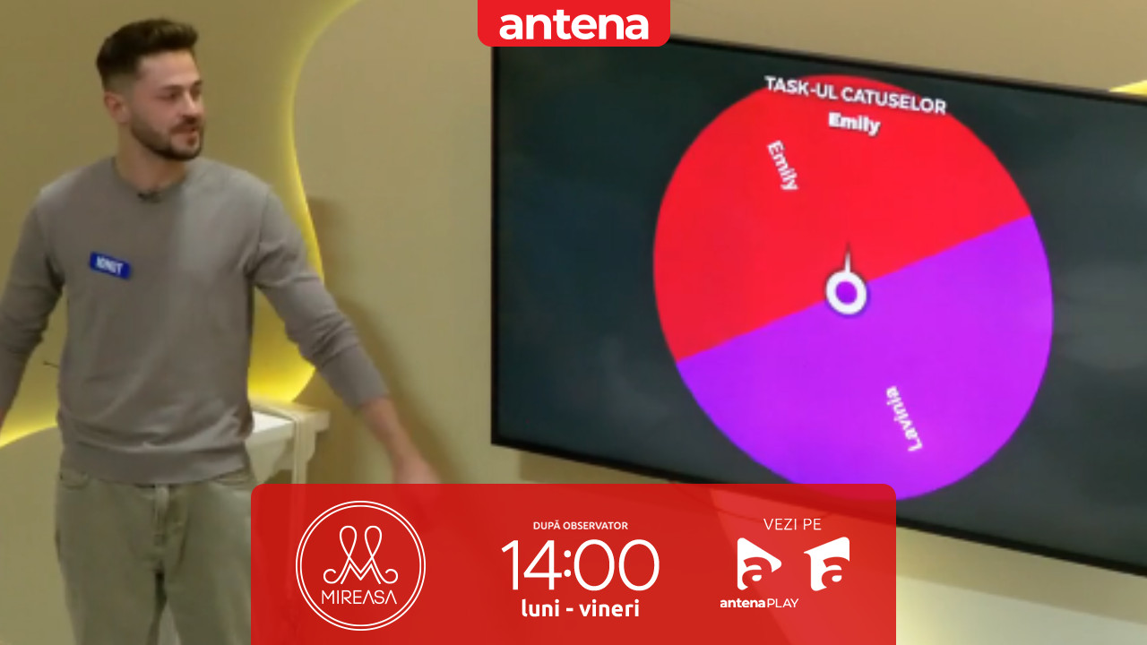 Mireasa sezonul 12, 24 septembrie 2025. S-au extras perechile pentru Task-ul cătușelor! Cine cu cine a picat?