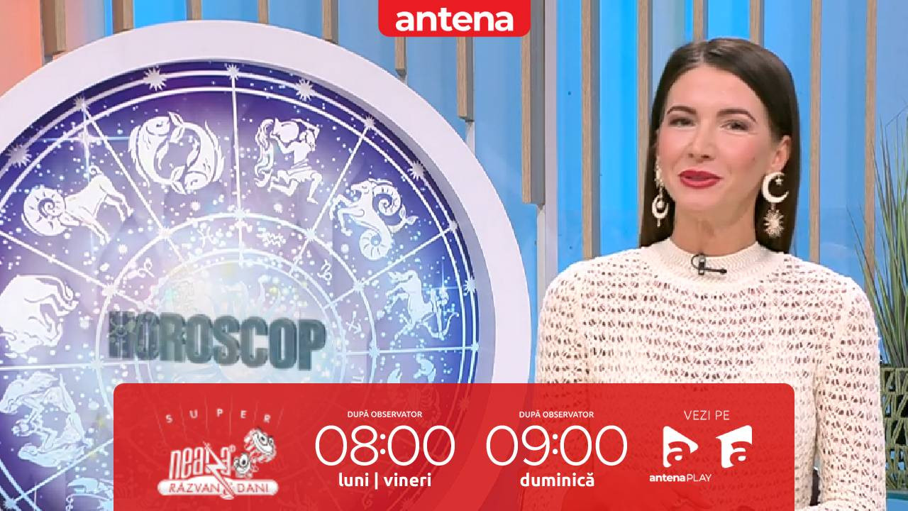 Super Neatza, 26 septembrie 2025. Horoscopul zilei cu Claudia Băcuță: Leii simt să consolideze o legătură mai veche