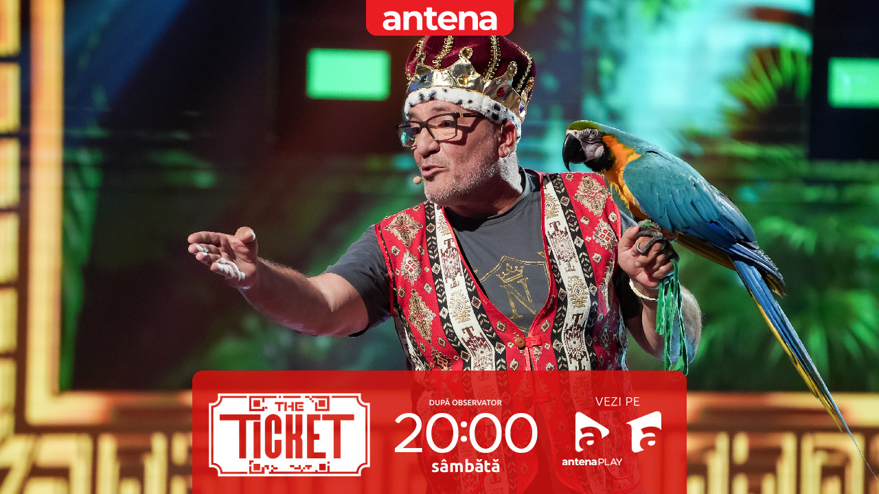 The Ticket, Sezonul 1, 27 septembrie 2025. Nelson Mondialu a venit cu papagalul pe scenă