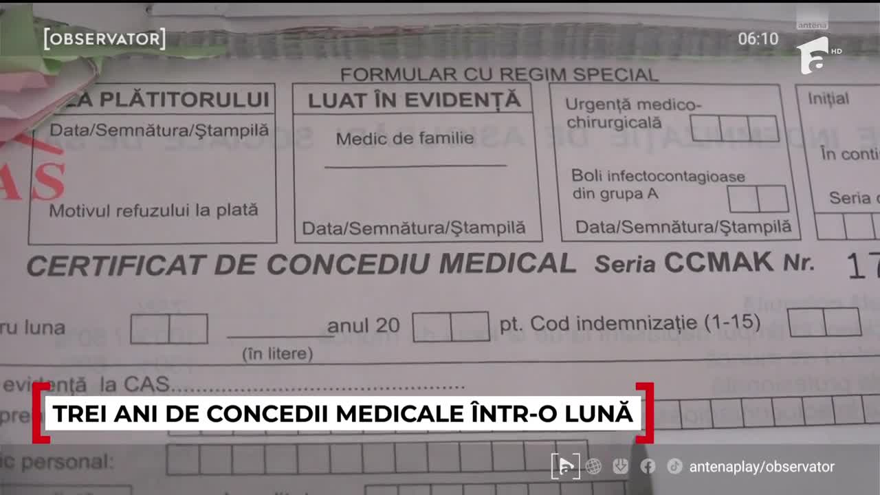 Observator Weekend ora 6