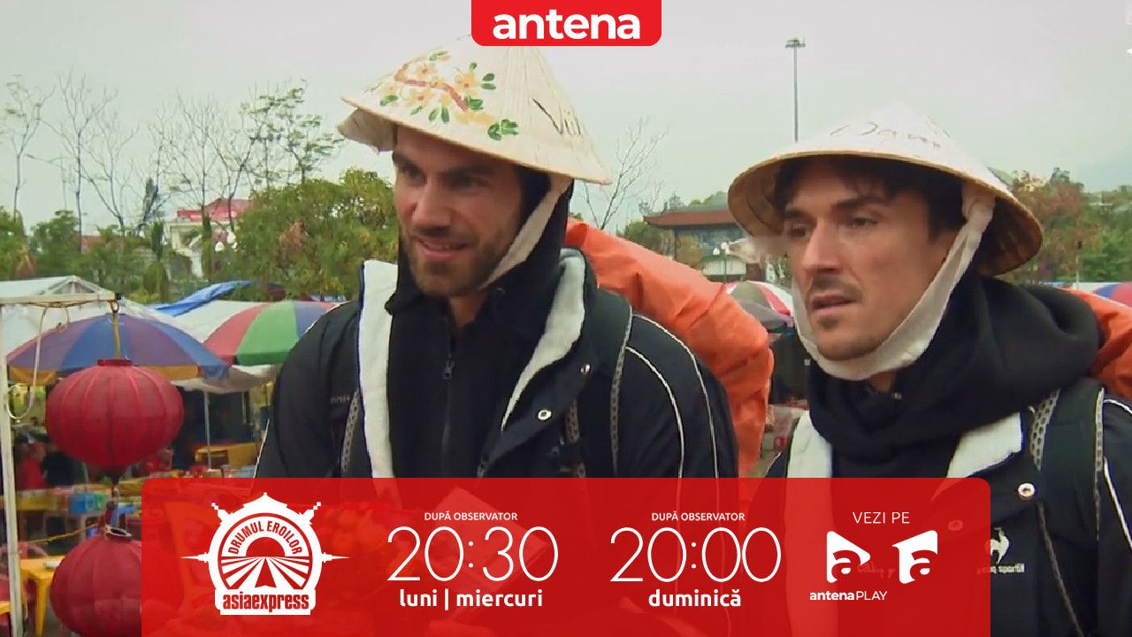 Asia Express, 28 septembrie 2025. Ce echipe intră la primul joc de amuletă din Vietnam