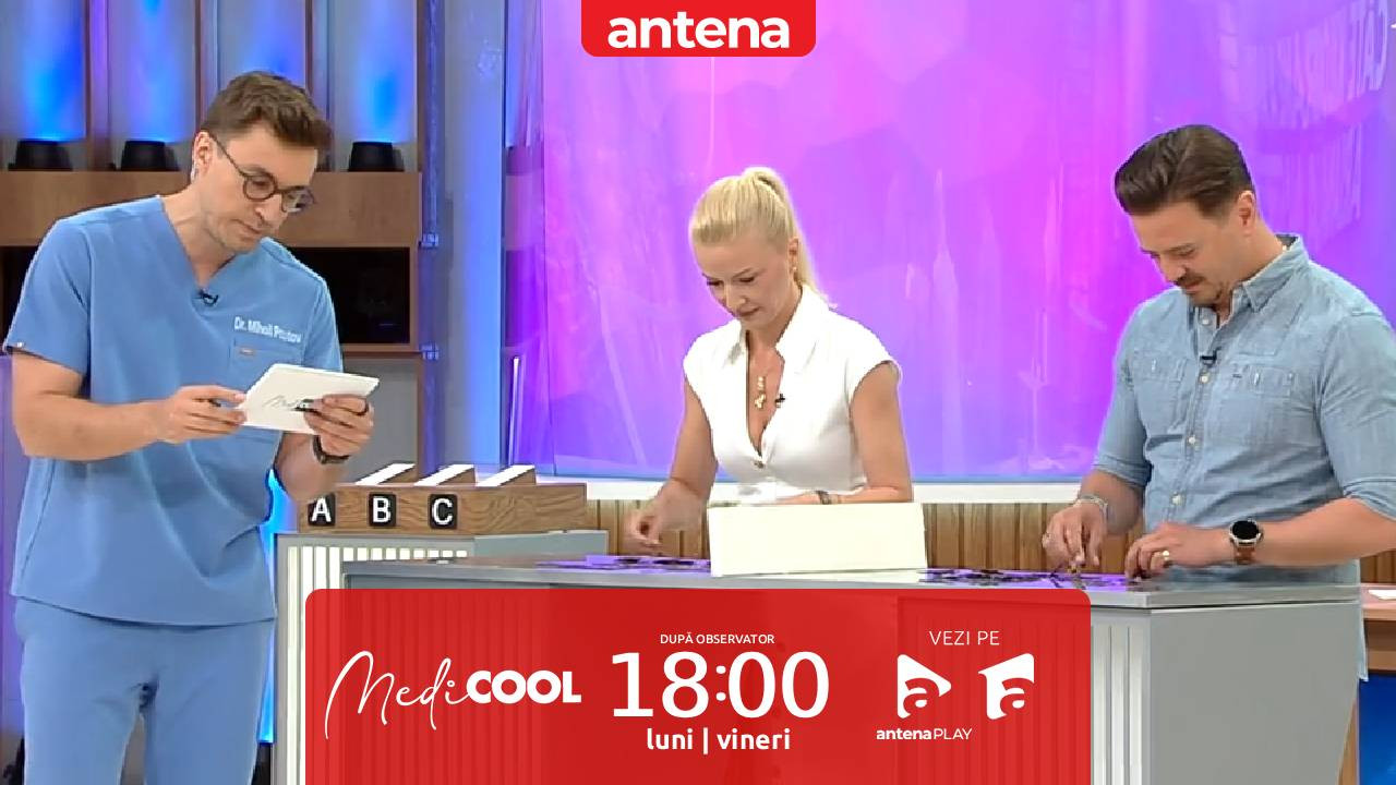 Medicool sezonul 9, 29 septembrie 2025. Provocarea supremă pentru Mihai și Ewira Petre! Cât de diferit gândesc bărbații și femeile