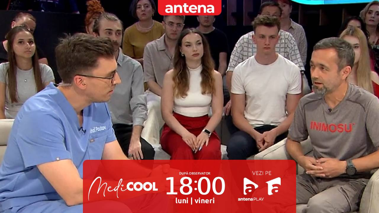 Medicool sezonul 9, 30 septembrie 2025. Infarct la 37 de ani: povestea lui Cristian Ciucă și explicațiile unui medic cardiolog