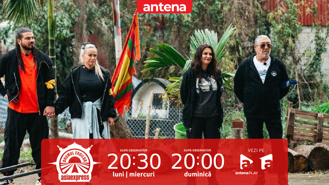 Asia Express sezonul 8, 30 septembrie 2025. Cine a câștigat jocul de amuletă. Doar două echipe au avut șansa să participe