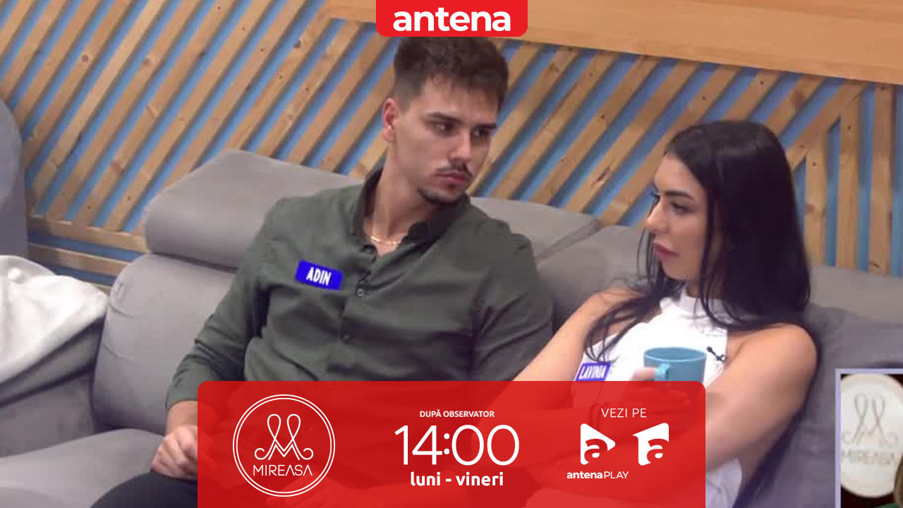 Mireasa sezonul 12, 1 octombrie 2025. Lavinia crede că Adin s-a despărțit de ea pentru că este interesat de Emily și Ștefania!