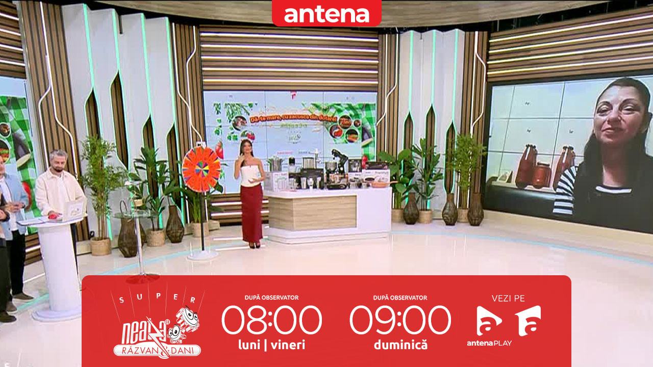 Super Neatza, 2 octombrie 2025. Concursul &rdquo;Dă-te mare, cu zacusca din dotare!&rdquo;. Cum s-a descurcat Raluca Tănase