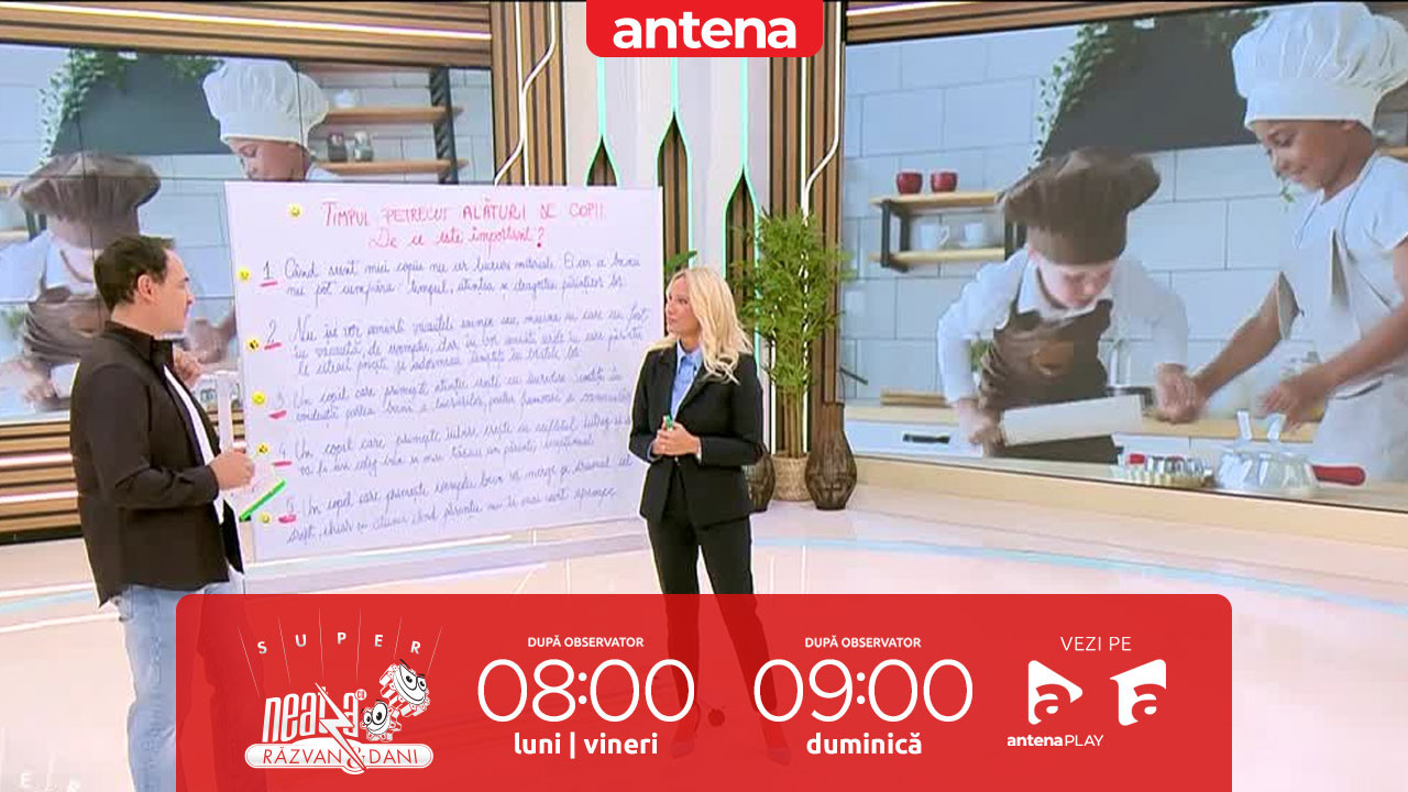 Super Neatza, 2 octombrie 2025. Timpul petrecut alături de copii. De ce este important?