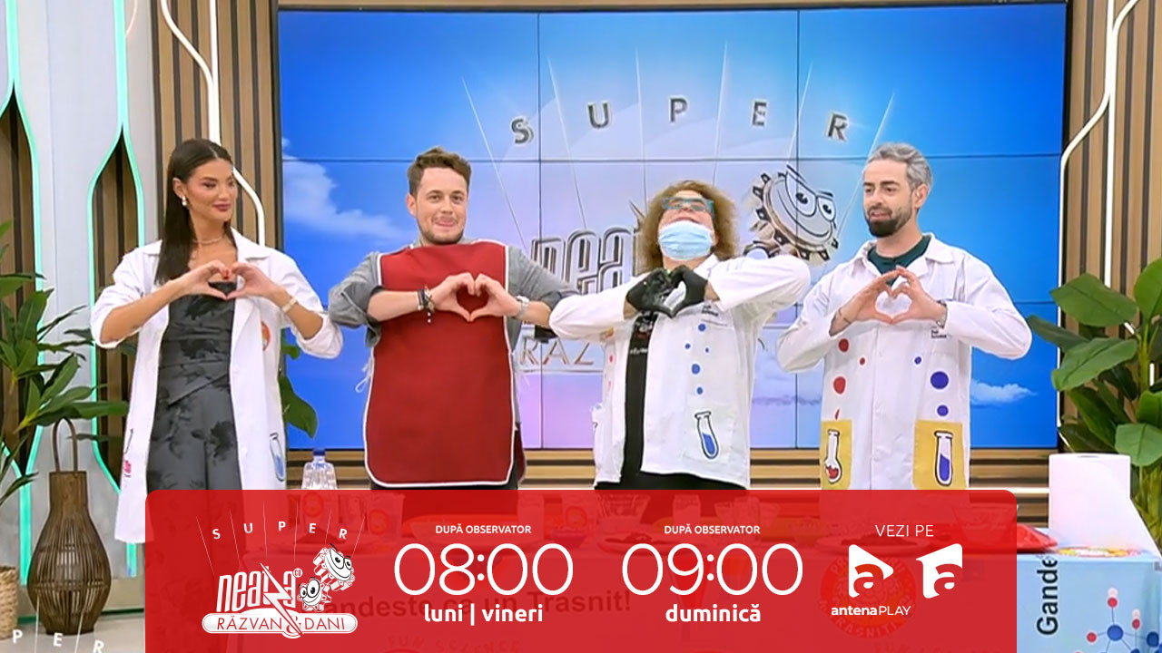 Super Neatza, 3 octombrie 2025. Cum să faci monștri care se topesc