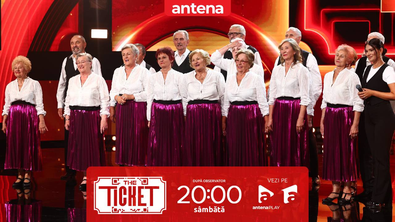 The Ticket, Sezonul 1, 4 octombrie 2025. Show plin de viață și dans cu Armonia Seniorilor