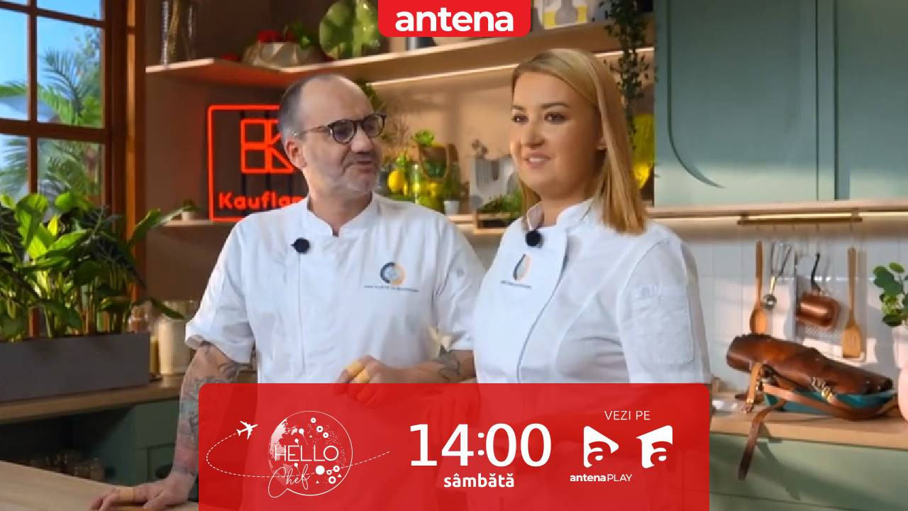 Hello Chef sezonul 10, 4 octombrie 2025. Chef Samuel și Roxana Blenche, o nouă provocare în bucătărie! Ce rețete au de gătit pentru Lele și Dan Bursuc