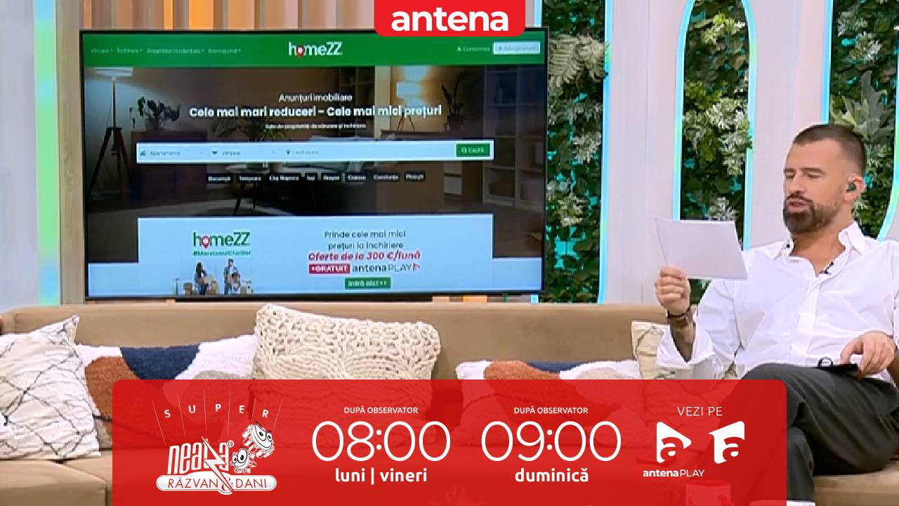 Neatza de Weekend, 5 octombrie 2025. Homezz.ro: Care sunt ofertele săptăm&acirc;nii viitoare