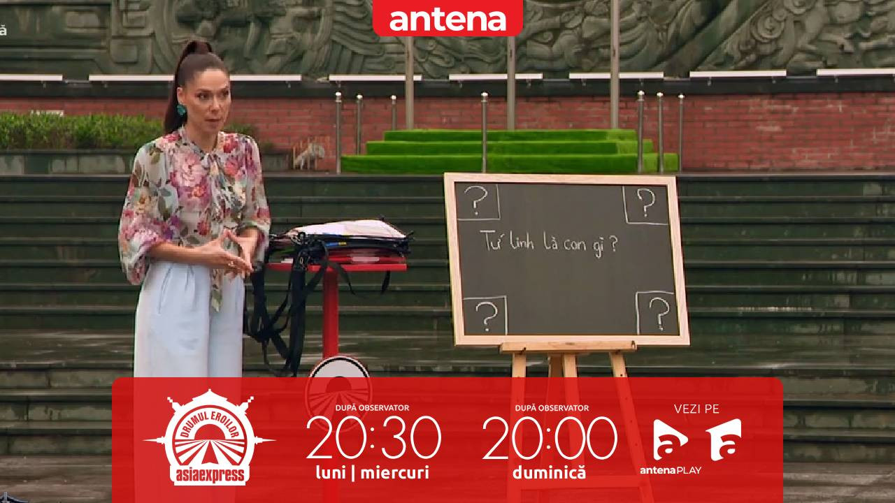 Asia Express, 5 octombrie 2025. Misiune cu semnificații în cultura vietnameză! Echipele au trebuit să descopere cele patru animale sacre