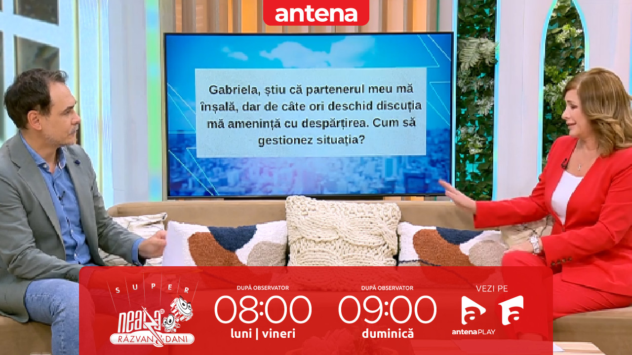 Super Neatza, 7 octombrie  2025. Ce facem dacă am aflat că partenerul ne &icirc;nșală
