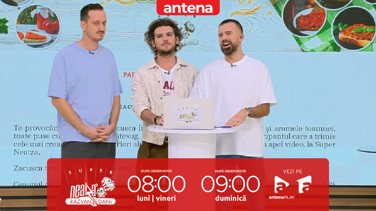 Super Neatza, 7 octombrie 2025. Concursul &rdquo;Dă-te mare, cu zacusca din dotare!&rdquo;. Cum s-a descurcat Roxana Ungureanu