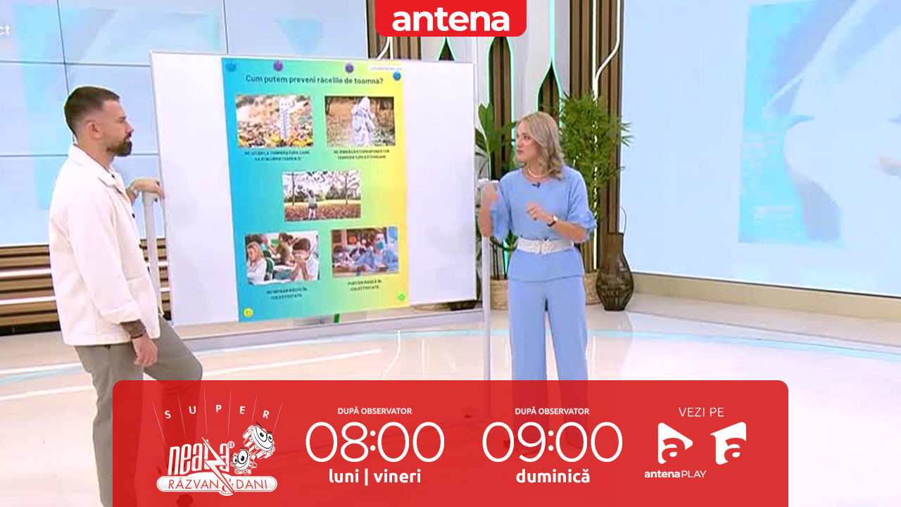Super Neatza, 8 octombrie 2025. Cum prevenim răcelile cauzate de schimbările bruşte de temperatură