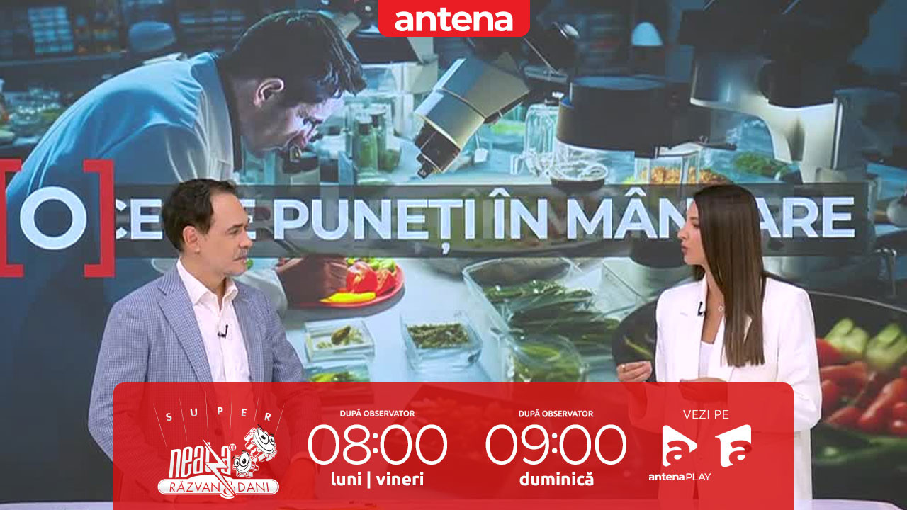 Super Neatza, 8 octombrie 2025. Totul despre &rdquo;Ce ne puneți &icirc;n m&acirc;ncare", o campanie Observator despre informare şi consum responsabil