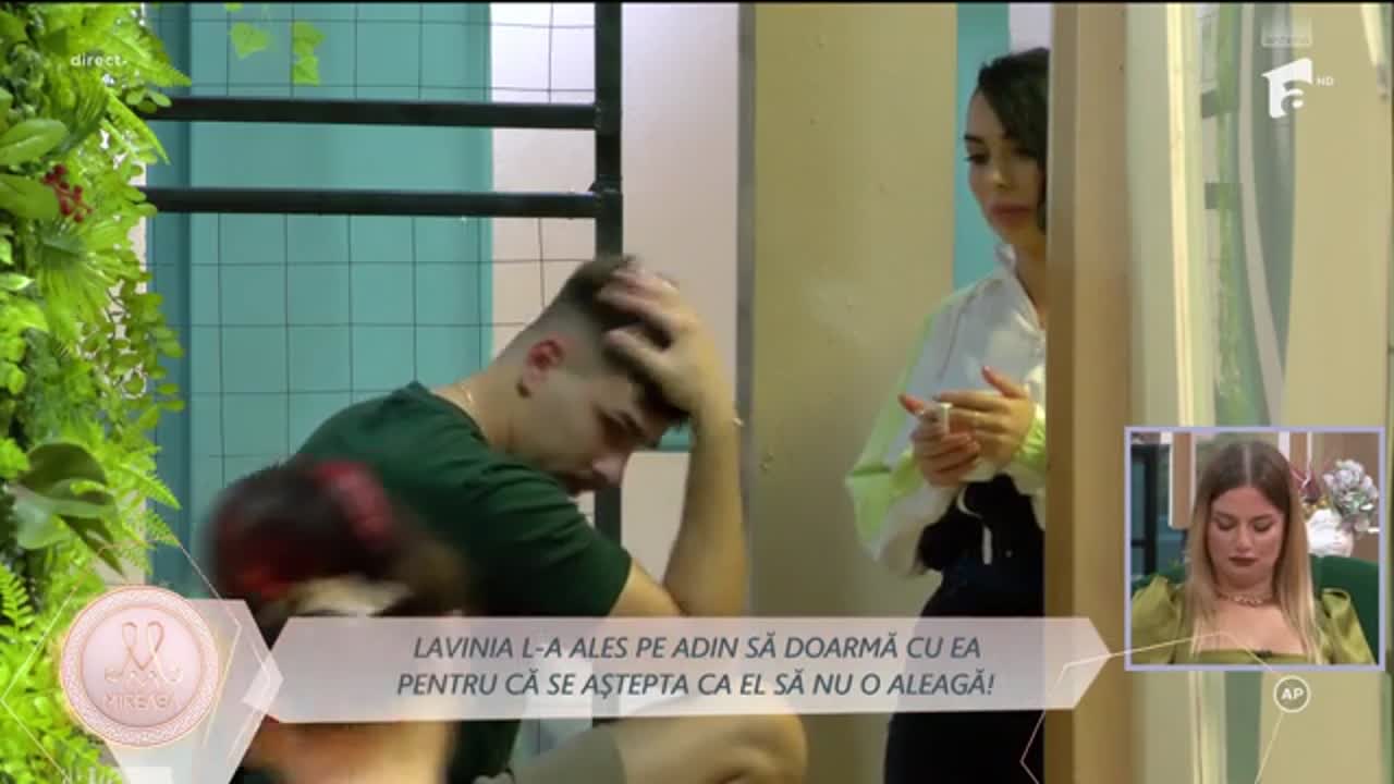 Mireasa sezonul 12, 9 octombrie 2025. Cum au ajuns să doarmă &icirc;mpreună Adin și Ștefania și Lavinia cu Liviu