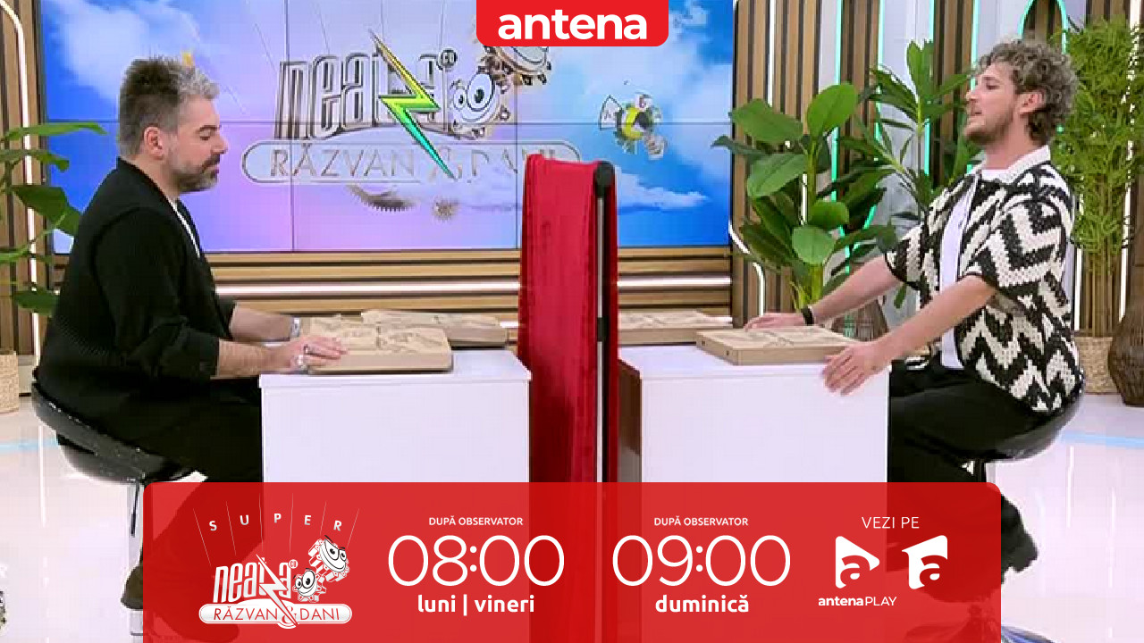 Super Neatza, 10 octombrie 2025. Maurice Munteanu a acceptat provocarea unui joc &icirc;n premieră: "Pizza mincinoşilor"