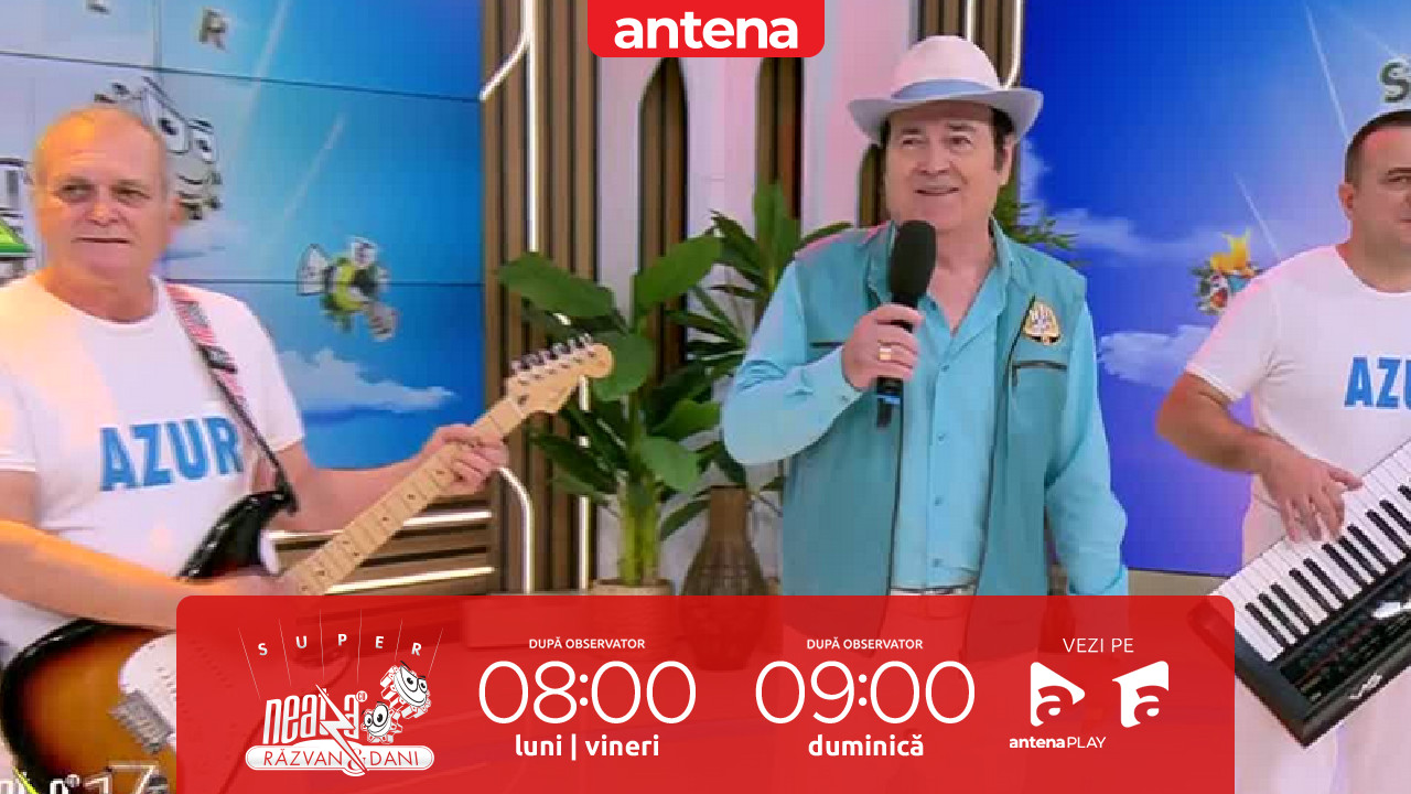 Super Neatza, 10 octombrie 2025. Trupa Azur feat. Nelu Vlad c&acirc;ntă piesa "Mă simt bărbat"