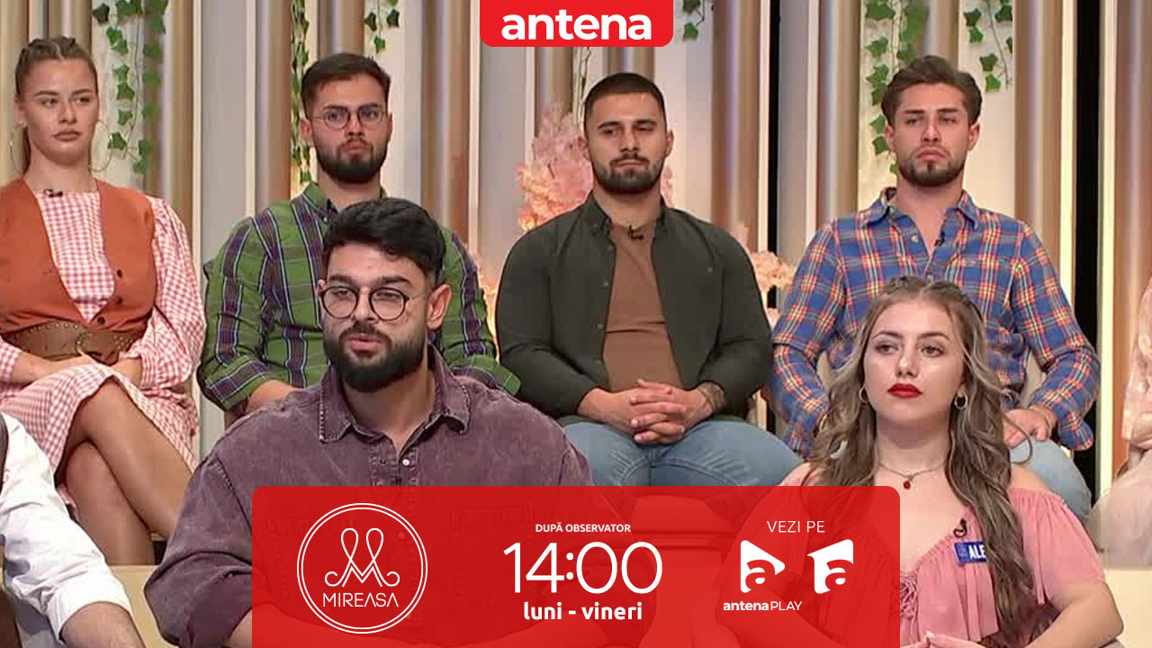 Mireasa sezonul 12, 10 octombrie 2025. Ale &icirc;l refuză pe Virgil: Nu ne potrivim!