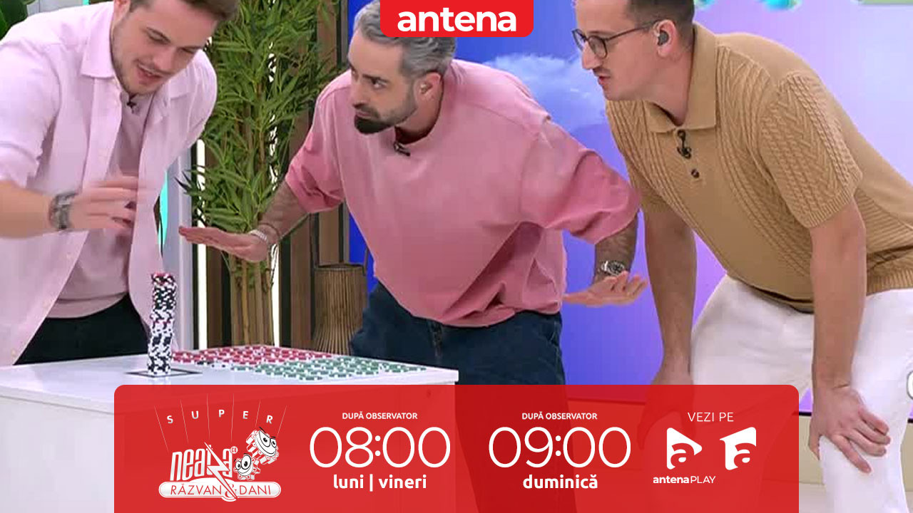 Neatza de Weekend, 12 octombrie 2025. Rubrica "Recorduri de weekend": Turnul de jetoane de poker