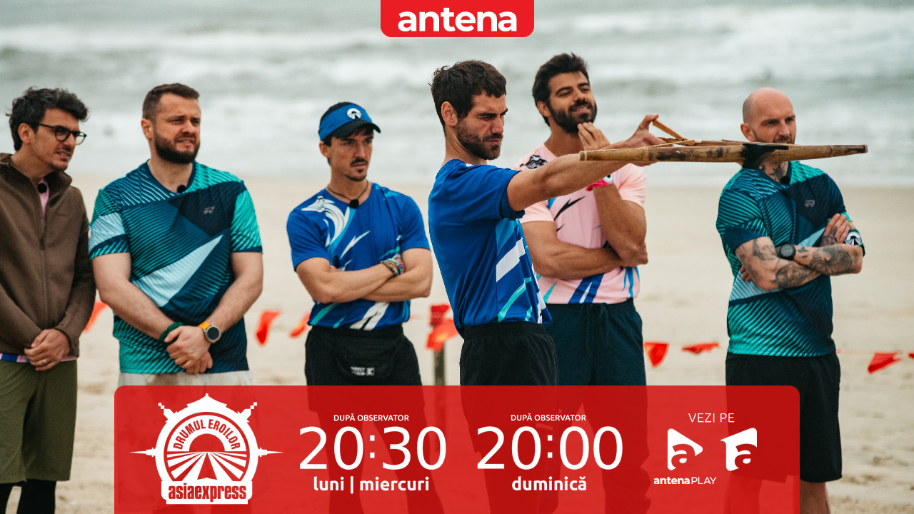 Asia Express, 15 octombrie 2025. Al doilea joc al amuletei! Echipele au tras cu arbaleta în propriile poze!