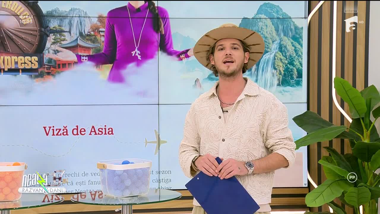 Super Neatza, 17 octombrie 2025. Concursul Viză de Asia: Ce a c&acirc;știgat S&acirc;nziana Bona