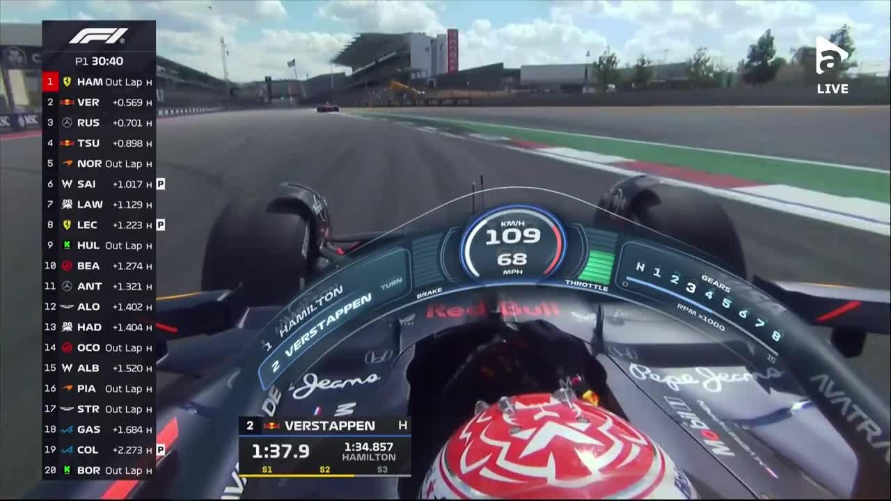 Antrenament 1 | Formula 1: Marele Premiu al SUA 2025