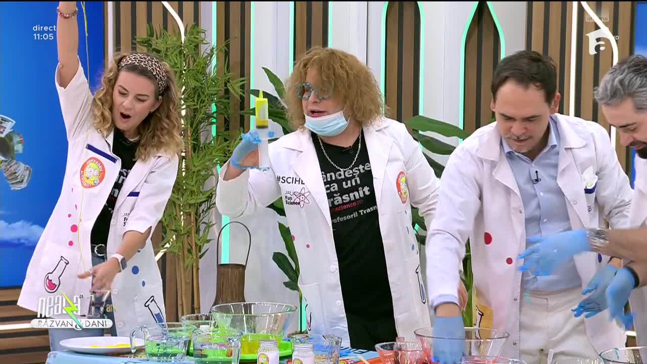 Super Neatza, 17 septembrie 2025. Cele mai amuzante experimente marca Profesorii Trăsniți