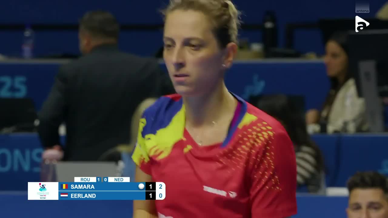 Campionatul European de tenis de masă pe echipe | Zadar 2025: Britt Eerland vs. Eliza Samara